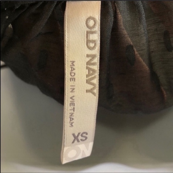 Embroidered Sheer Black gorgeous Dress Size XS Wednesday, Adams - Picture 10 of 12